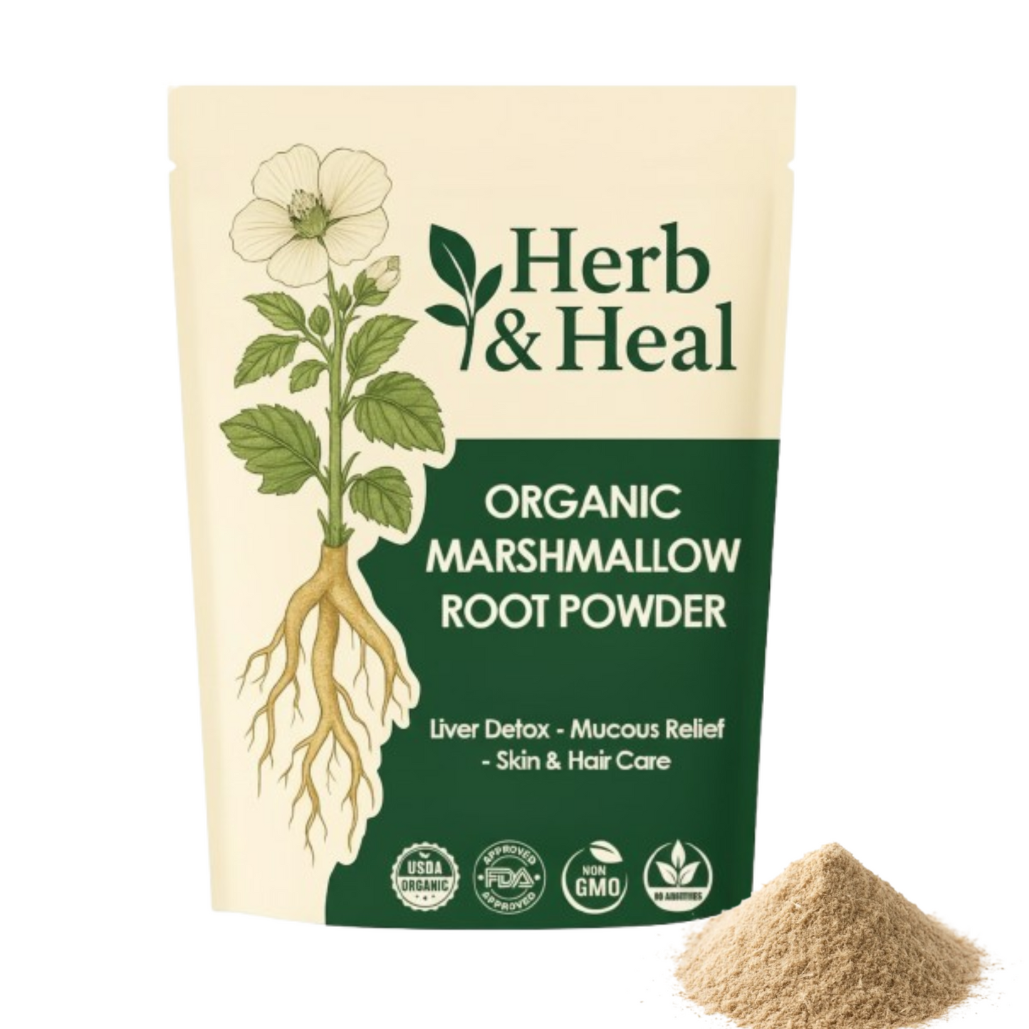 Organic Marshmallow Root Powder