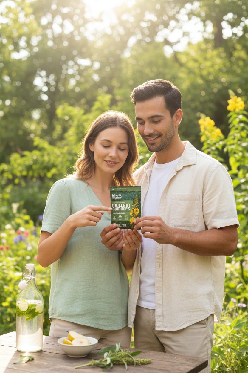 mullein gummies for lungs cleaner